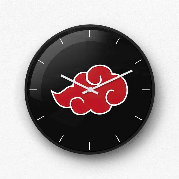 Naruto Logo Wall Clock