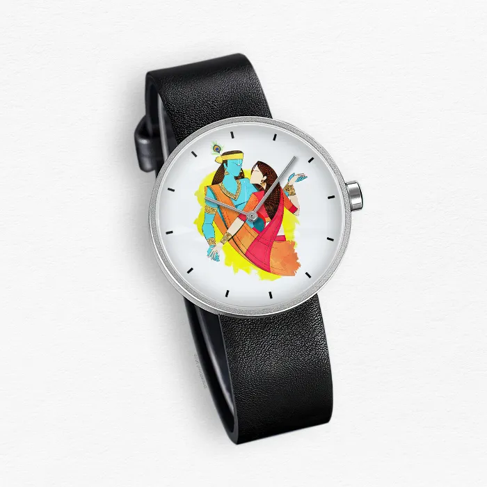 Radha Krishna light Wrist Watch