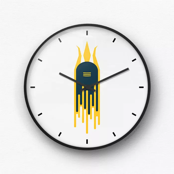 Shiva themed Wall Clock
