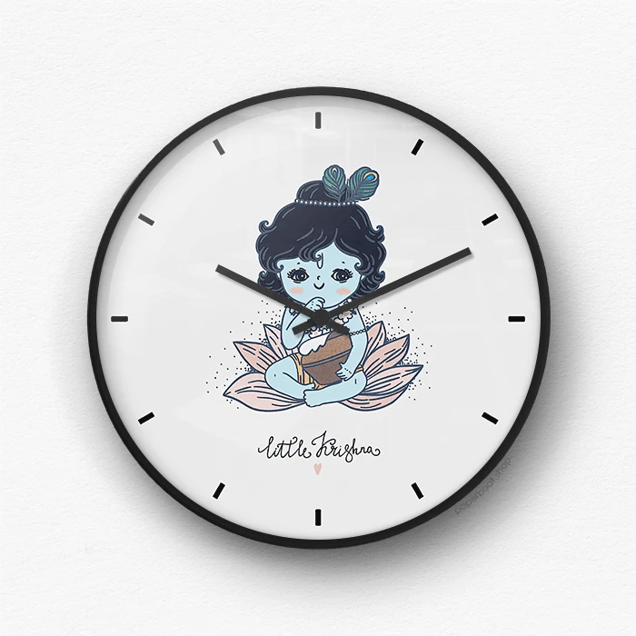 Little Krishna Wall Clock