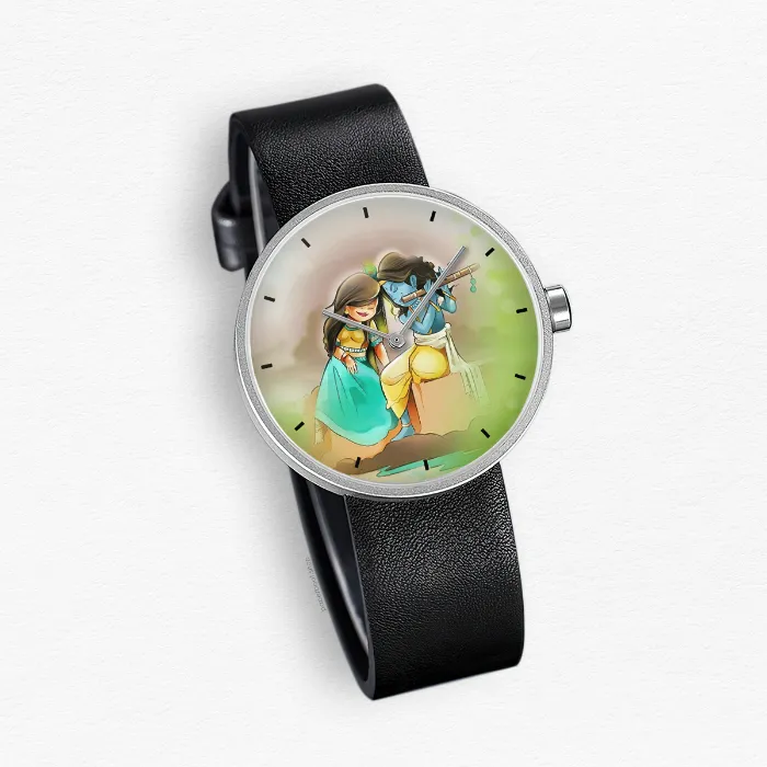Kid Radha Krishna Wrist Watch