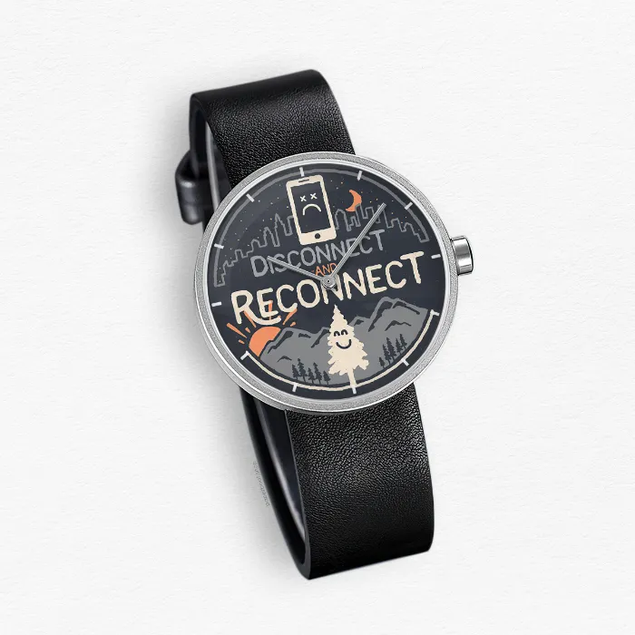 Disconnect Reconnect Wrist Watch