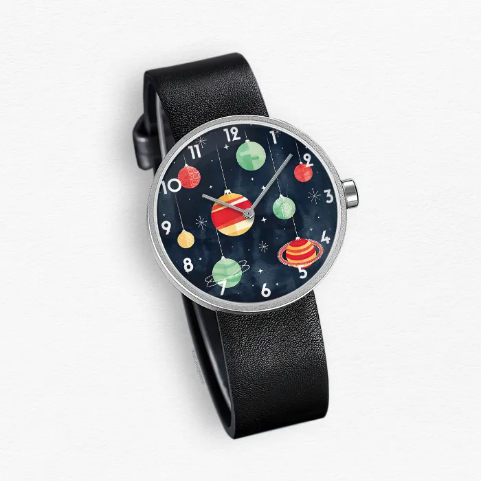 Aesthetic The solar system Wrist Watch