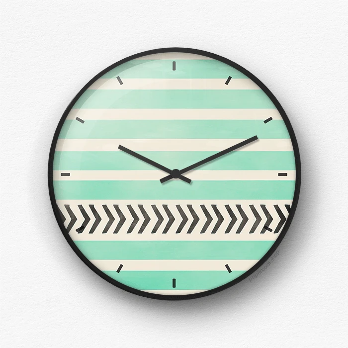 Aesthetic Texture A19 Wall Clock
