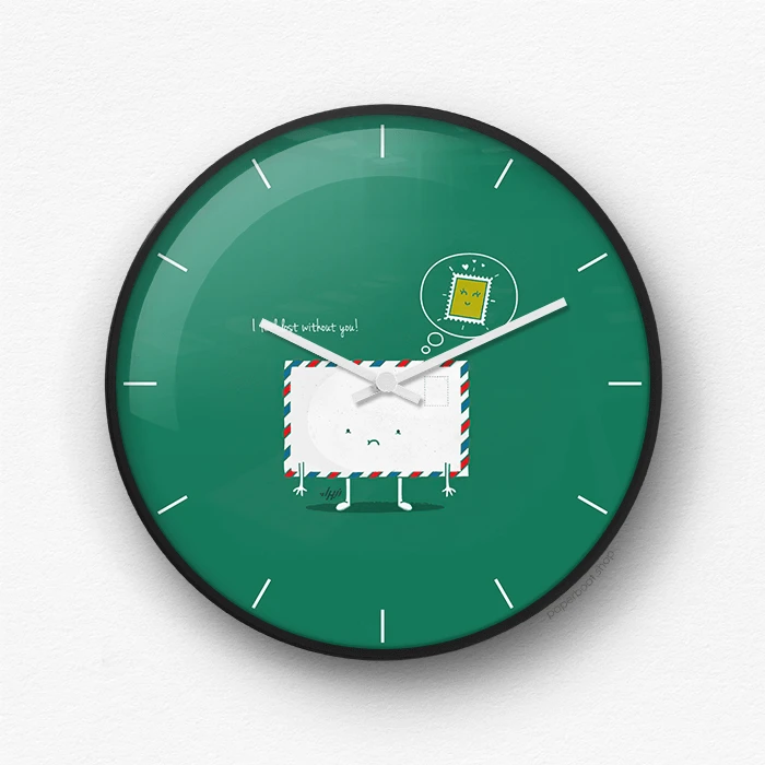 I feel lost without you Wall Clock