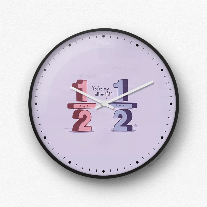 You are my other half Wall Clock