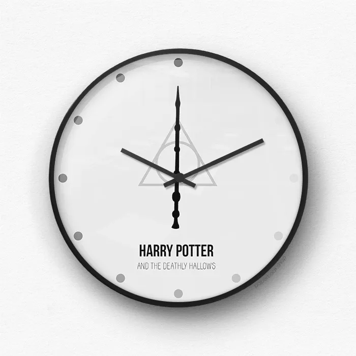 Harry Potter and the Deathly Hallows Wall Clock