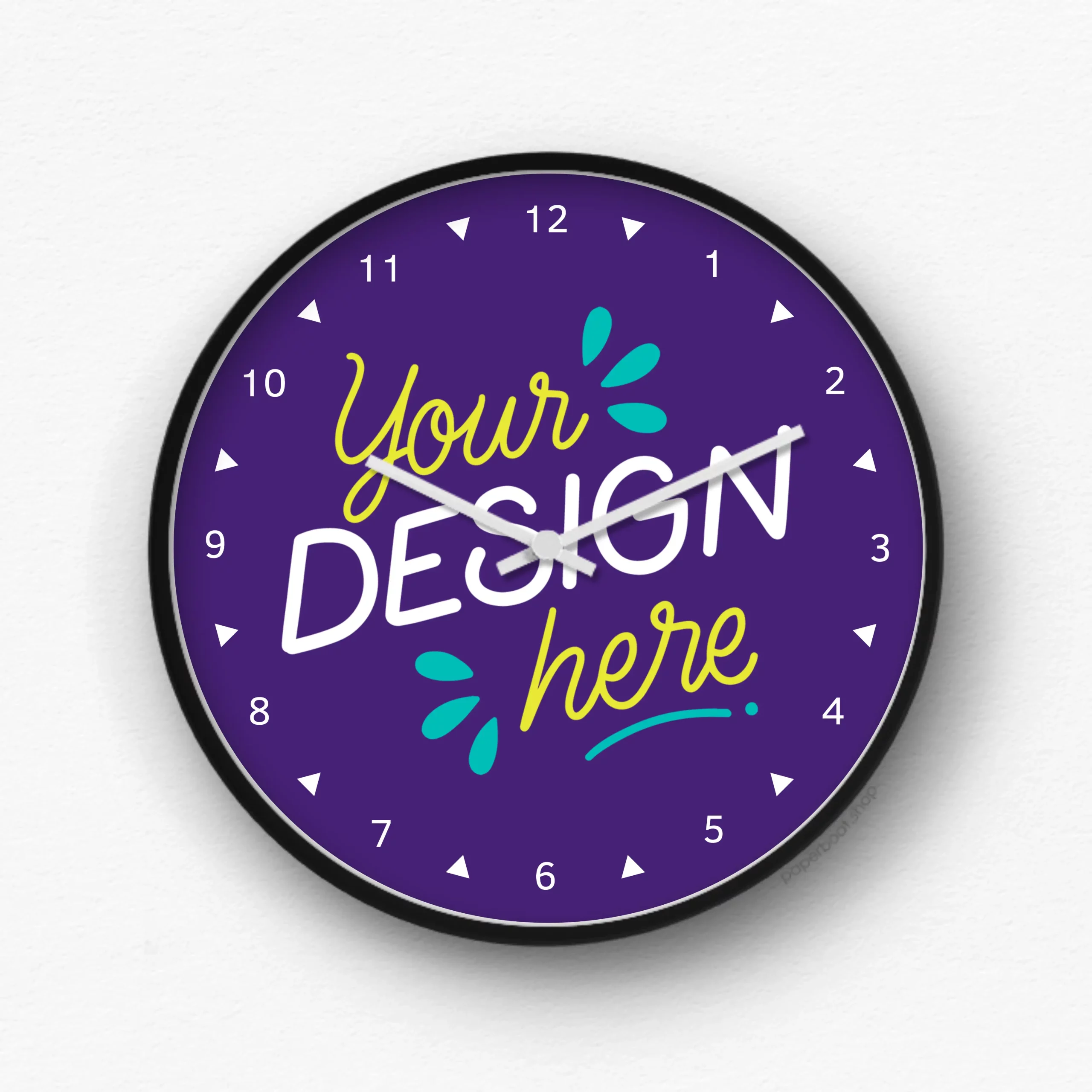 Custom Clock Design 10 inch