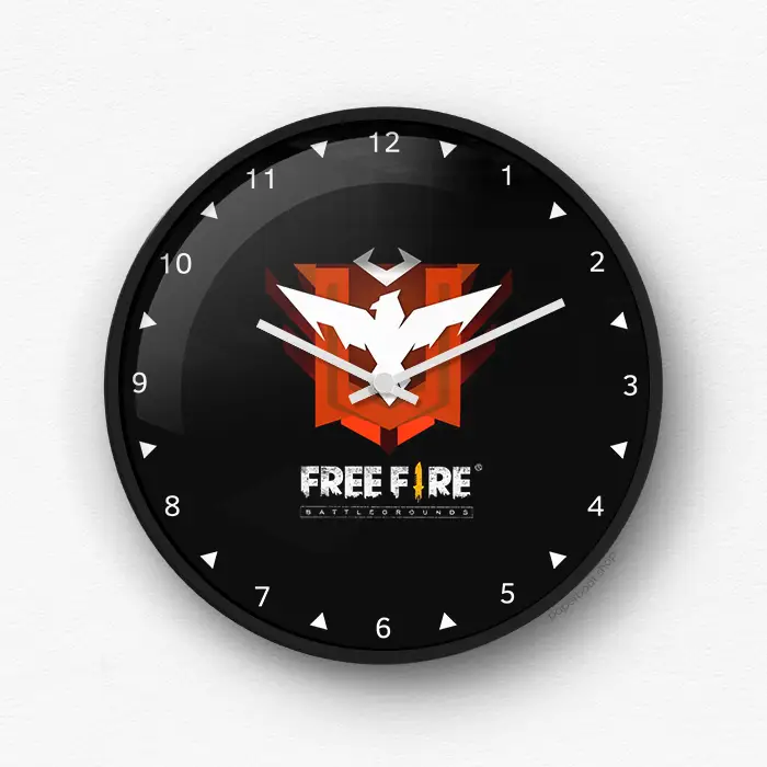 Free Fire Wall Clock