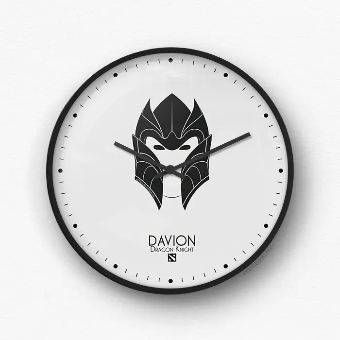 Dota 2 (DAVION) Wall Clock