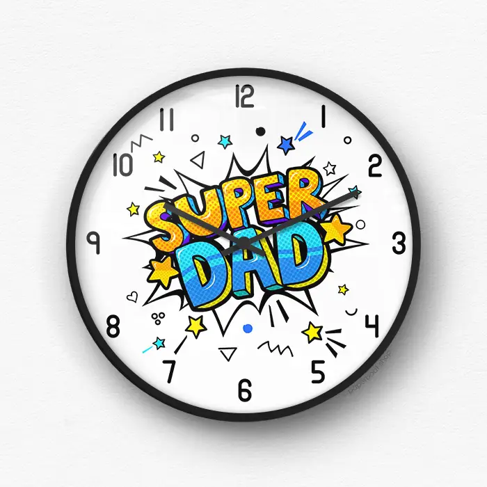 Super Dad Wall Clock
