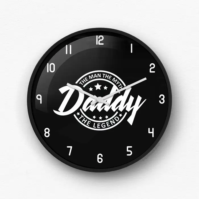Daddy Wall Clock