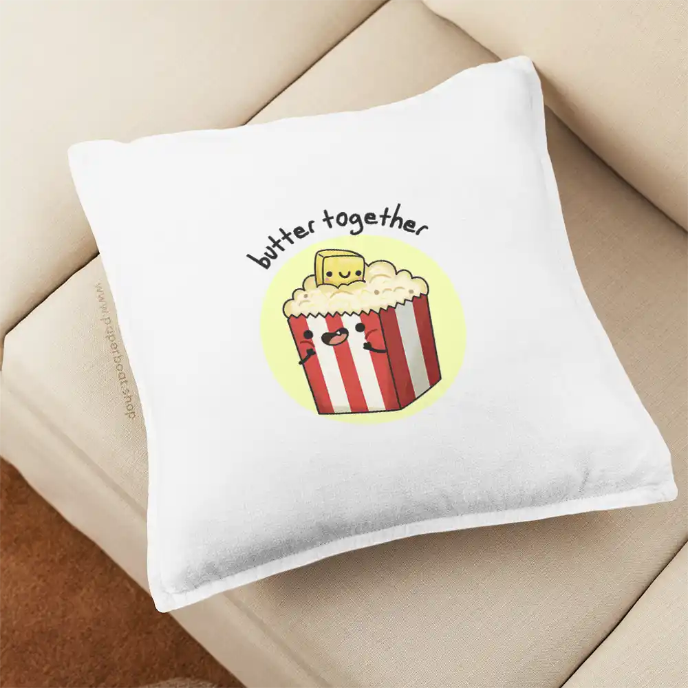 Butter Together Pillow Cover